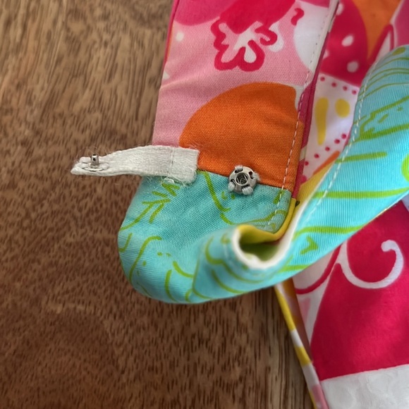 Lilly Pulitzer Vintage Patchwork Print Dress - Picture 4 of 9